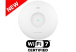 Grandstream GWN7670 Dual-Band 2x2:2 MIMO Wi-Fi 7 Indoor Access Point with DL/UL OFDMA Technology and PoE+ Support